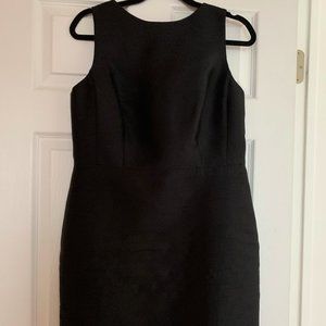 Black sateen dress. Brand new.